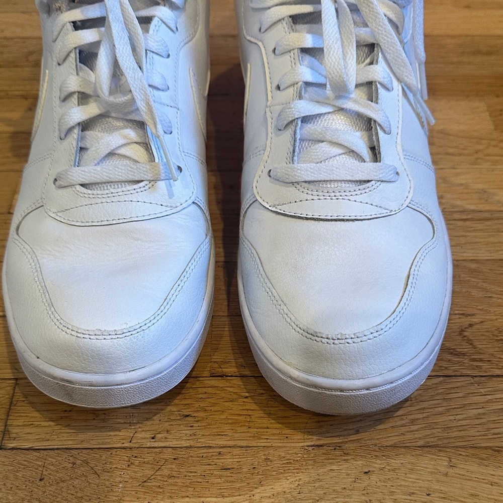 👻Nike Ebernon Men's White High-Top Sneakers - Picture 6 of 7